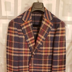 Tweed Wool Checked Sportcoat